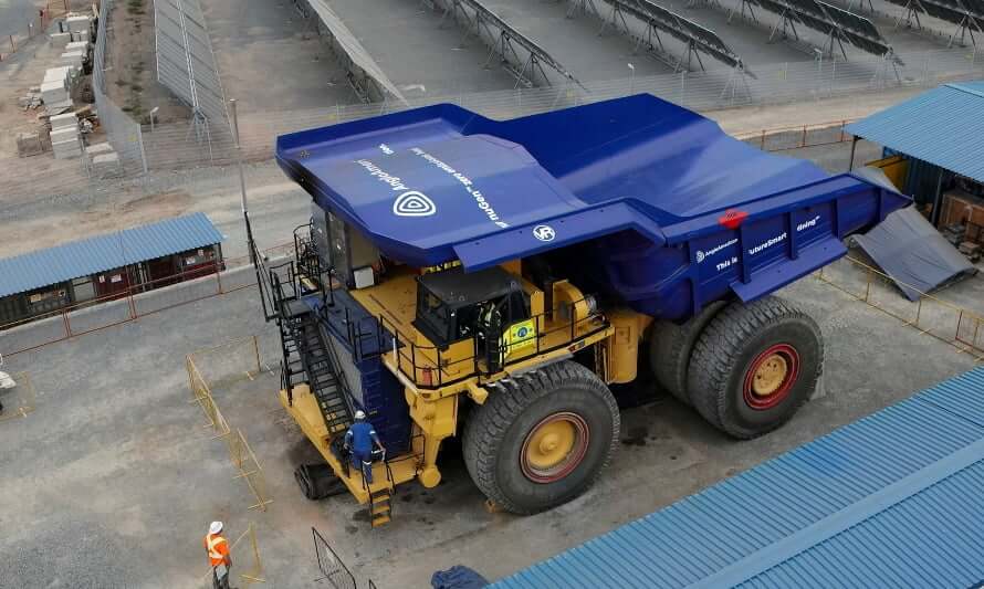 Anglo American presentó el primer camión minero propulsado por Hidrógeno Verde