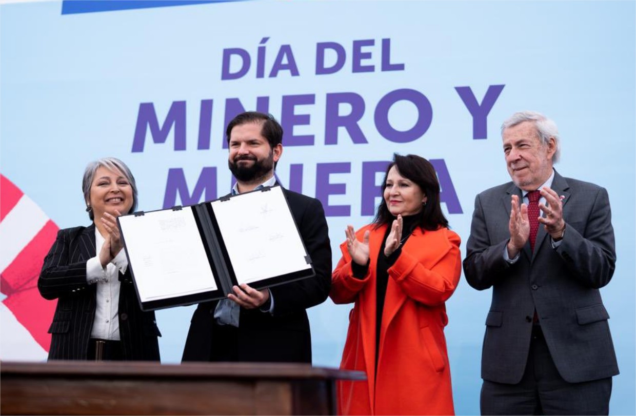 Presidente Boric ratificó el Convenio 176 de la OIT