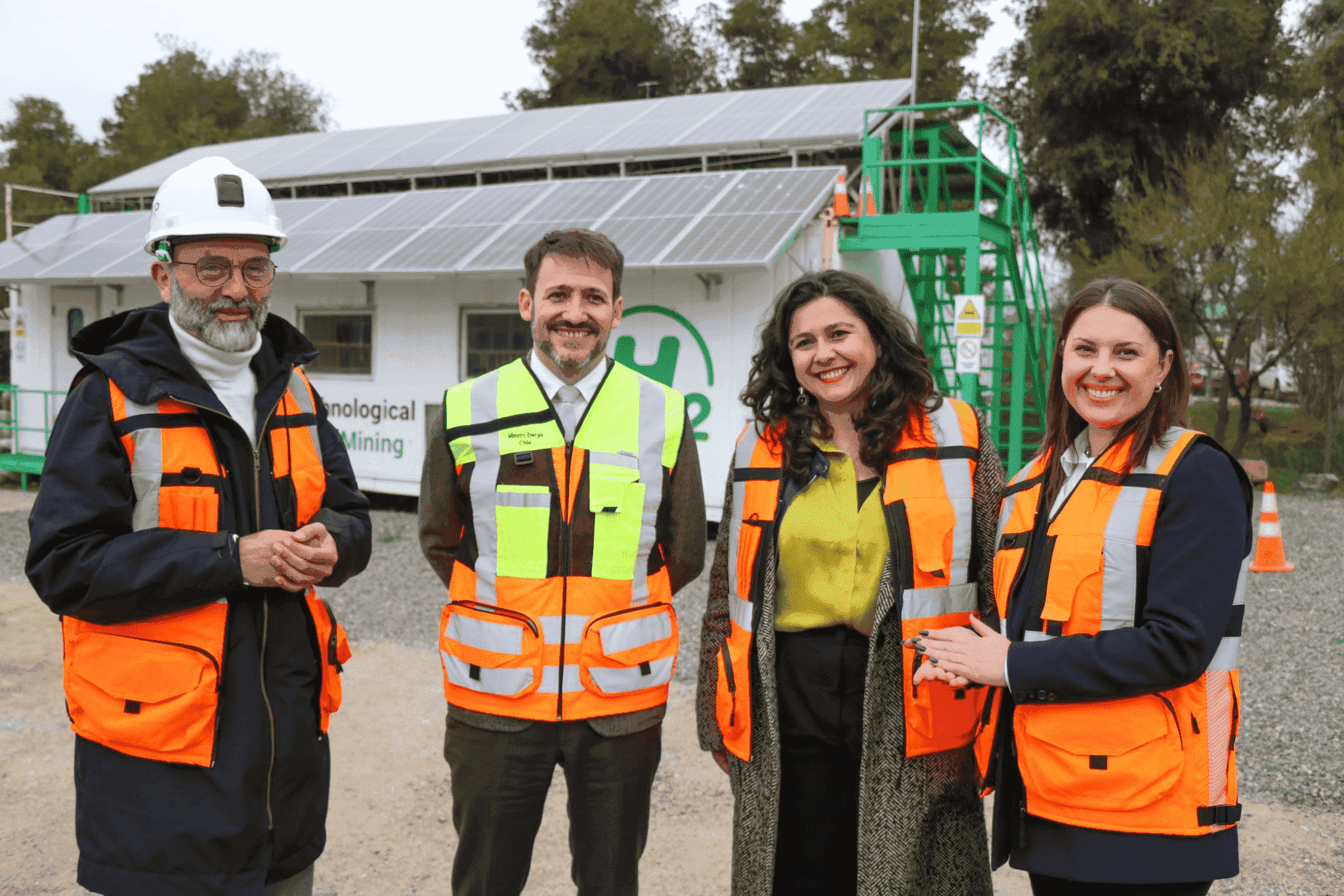 Lanzamiento de proyecto piloto de hidrógeno verde para la minería