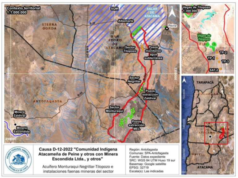 Primer Tribunal Ambiental de Antofagasta aprueba conciliación en la demanda por daño ambiental en contra de 3 mineras por el acuífero de Monturaqui – Negrillar y Tilopozo