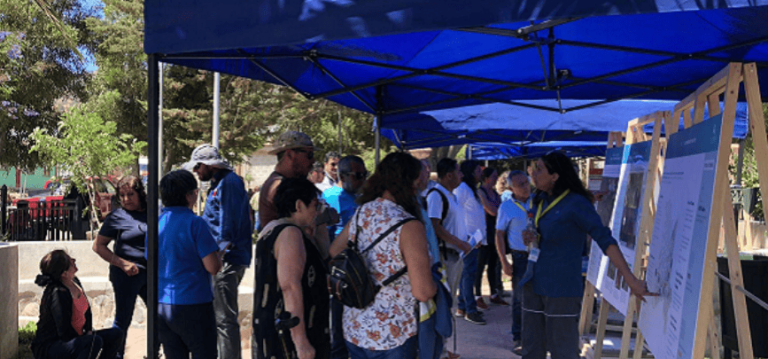 SEA Coquimbo realiza visitas y actividades de participación en proyecto Los Pelambres