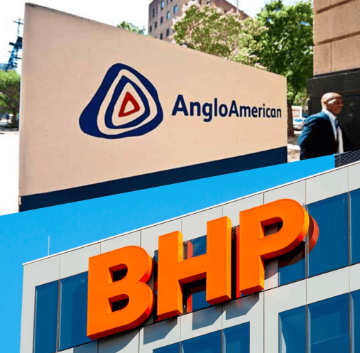 BHP descarta adquirir Anglo American en el corto plazo