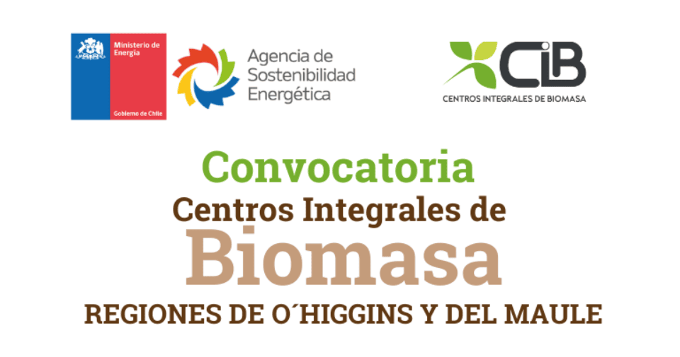 Abren convocatoria para financiar Centros de Biomasa en O’Higgins y Maule