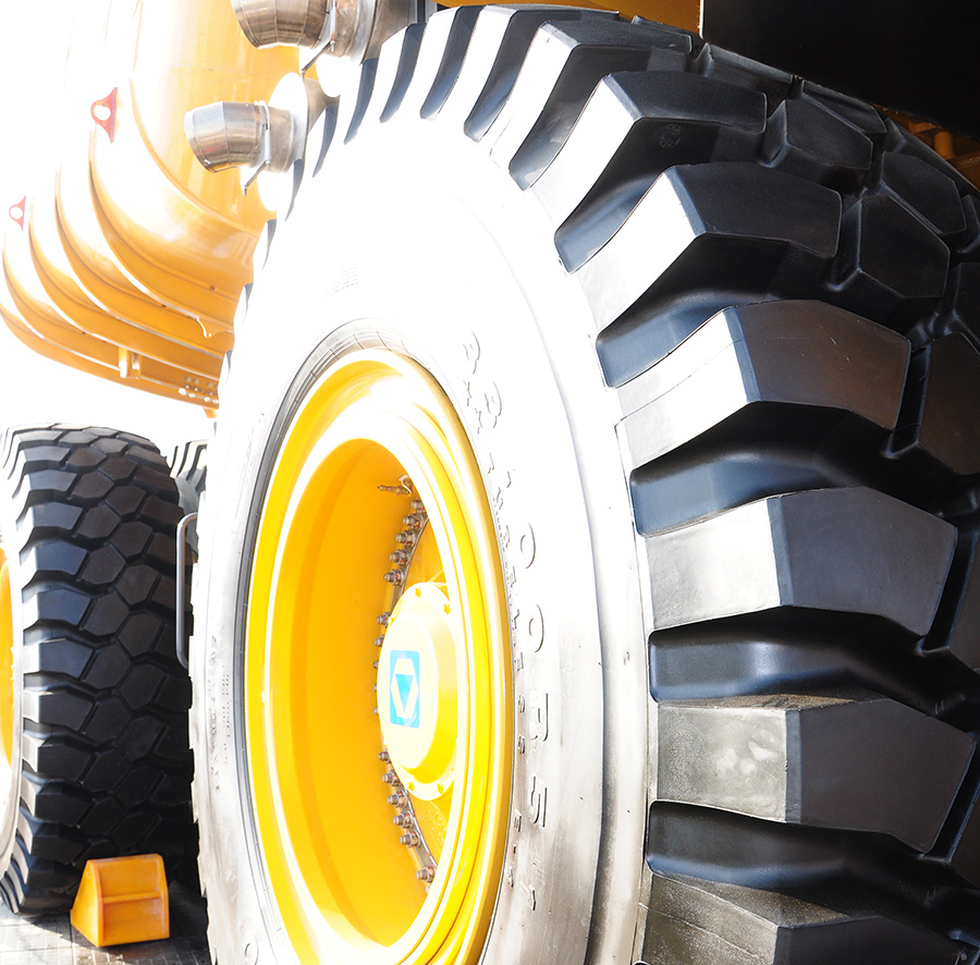 Récord nacional: en 2024, Minera Los Pelambres lideró en eficiencia y cuidado de neumáticos mineros