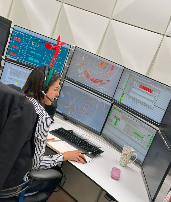 “Estoy muy agradecida por poder trabajar en la ciudad y por el desarrollo que me ha brindado la compañía”