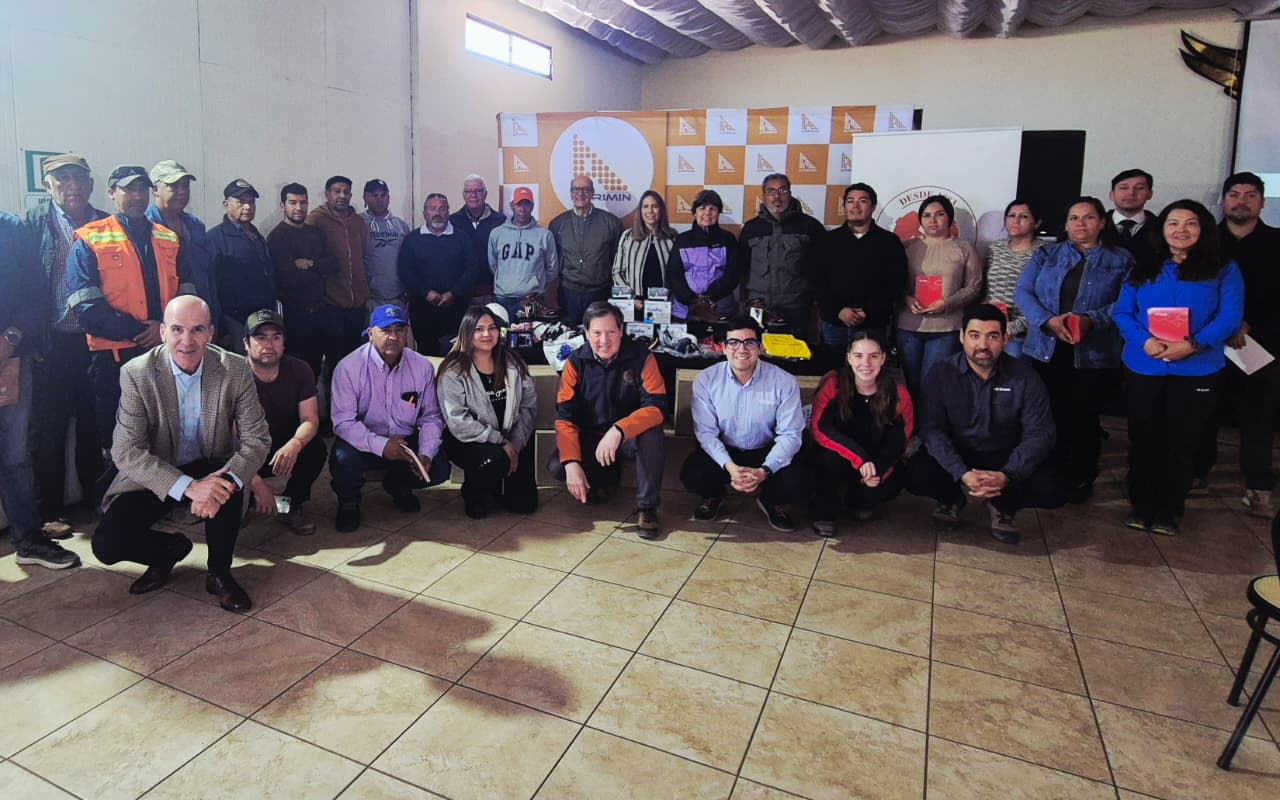 Sonami y Aprimin refuerzan la seguridad de la pequeña minería en Ovalle