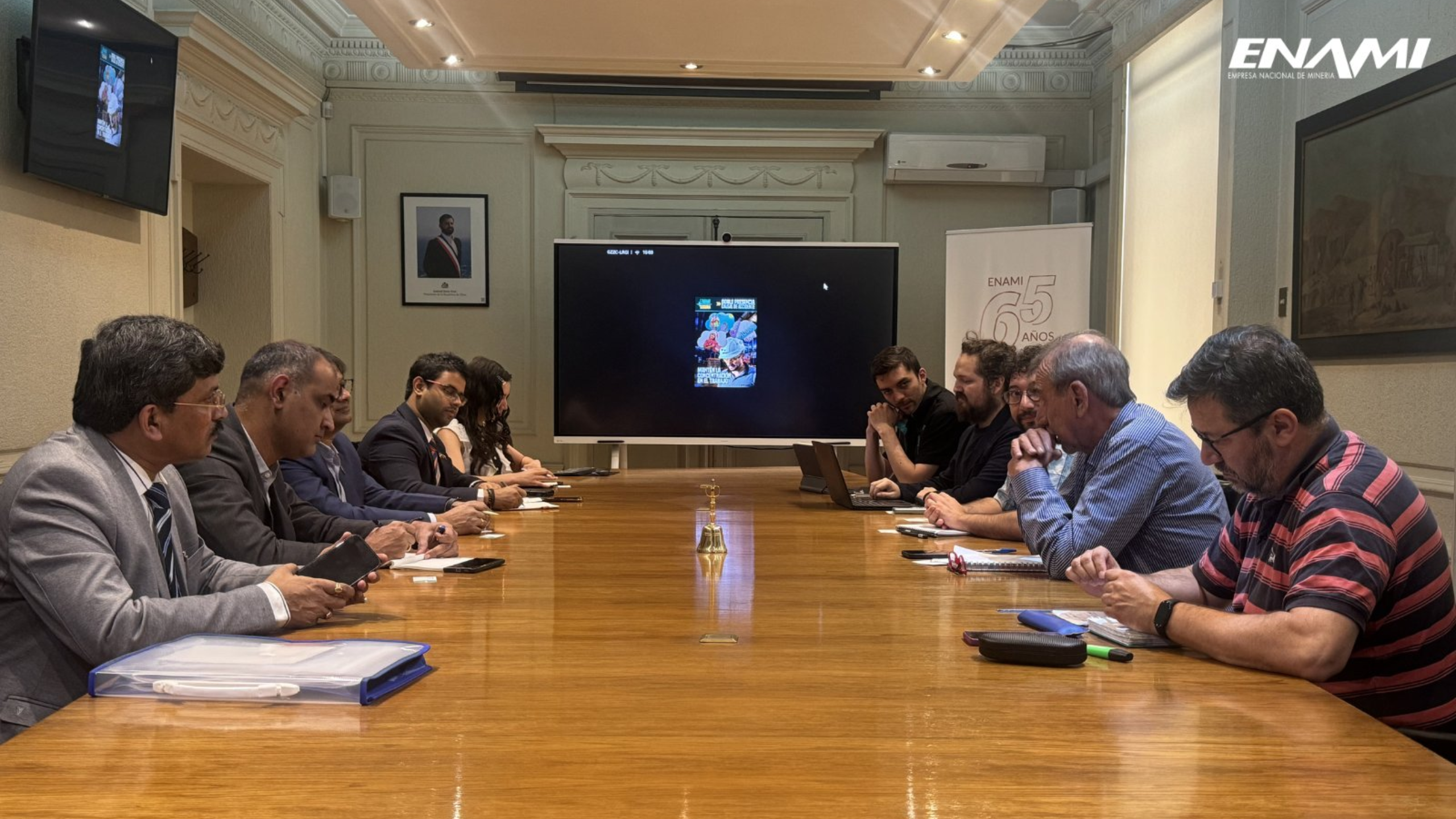 ENAMI y Coal India Limited avanzan en cooperación para el desarrollo de minerales críticos en Chile