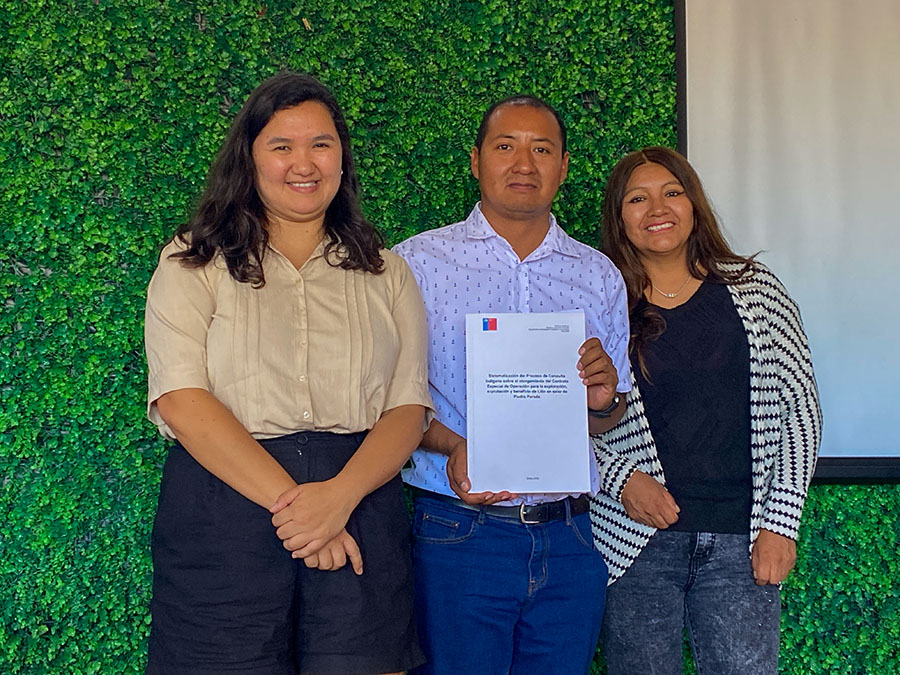 Cierra Consulta Indígena por CEOL en Salar de Piedra Parada