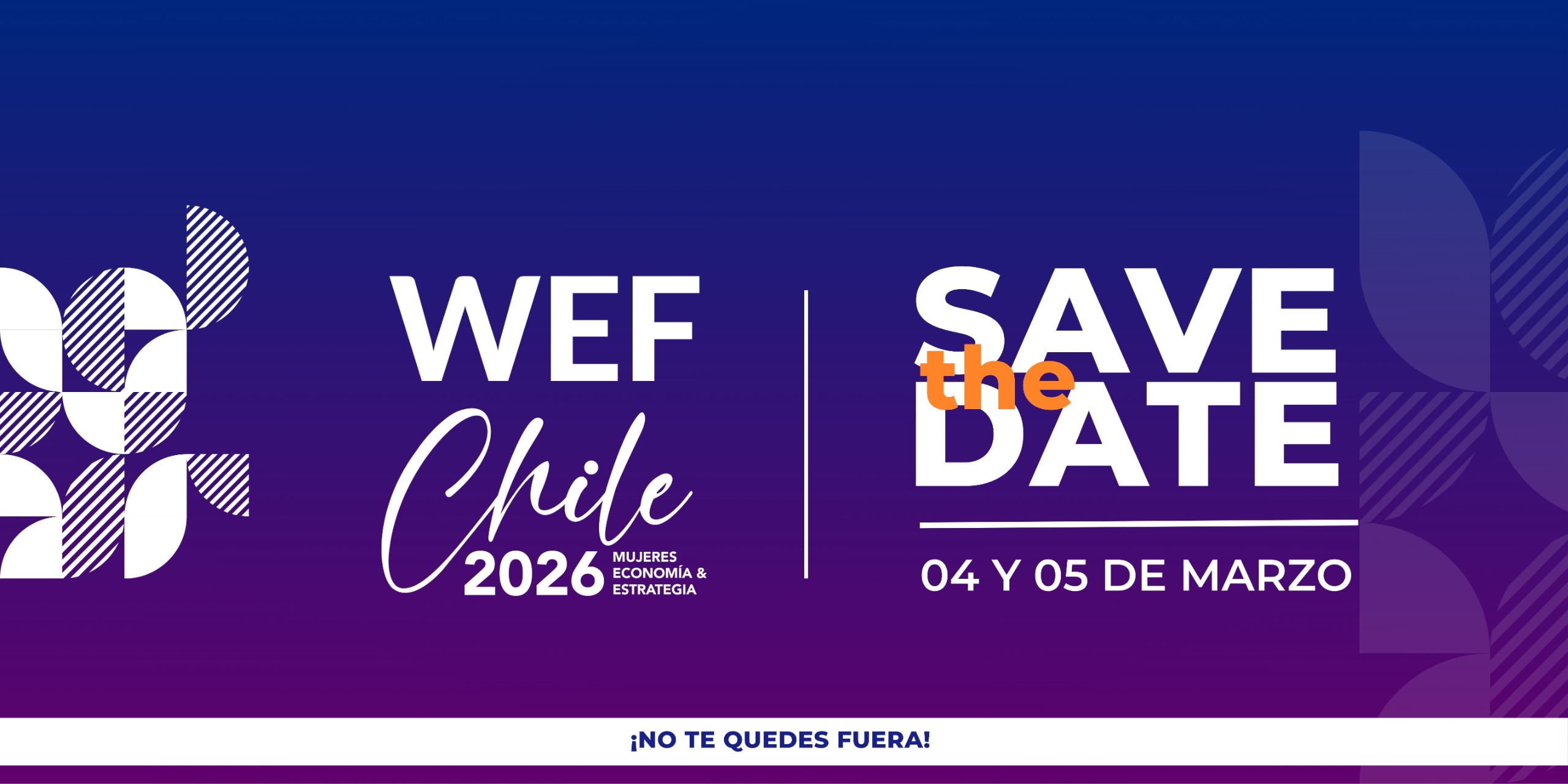 WEF Chile 2026: liderazgo femenino e impacto económico marcarán el principal evento del Mes de la Mujer