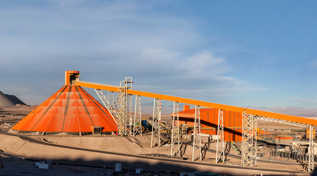 División Ministro Hales supera su meta anual y alcanza un récord en producción de calcina