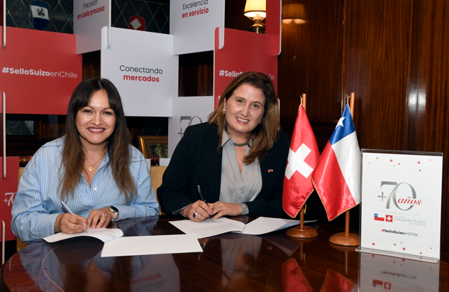 Cámara Chileno Suiza de Comercio y Women in Mining sellan alianza para impulsar innovación y liderazgo femenino en minería