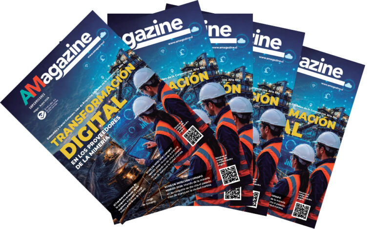 Nueva edición de AMagazine destaca la digitalización de proveedores y el valor de la pequeña minería