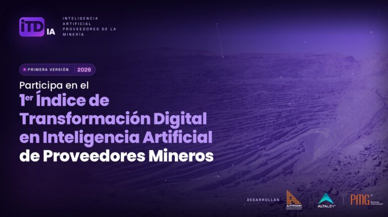 Proveedores de la minería: Alta Ley y PMG lanzan “Encuesta de Madurez en Inteligencia Artificial”